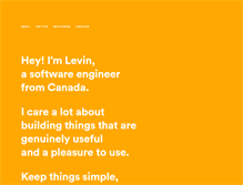 Tablet Screenshot of levindixon.com